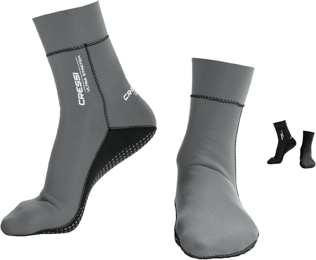 CRESSI Ultra Stretch - wasserdichte Schuhe Herren Surfen Tauchen Wassersport Neoprensocken Ultra Ela