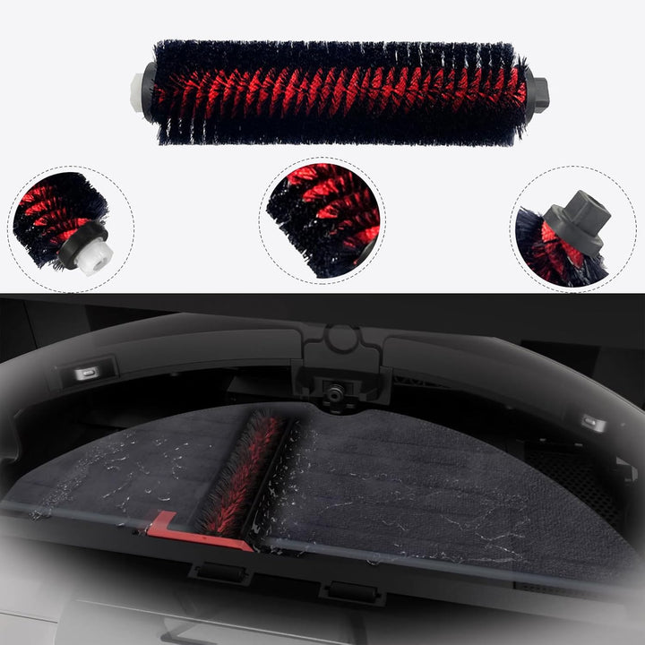 26 Stück Ersatzteile Set für Roborock S7 Pro Ultra, S7 MaxV Ultra Zubehör Kit: 2 Hauptbürste, 1 Selb