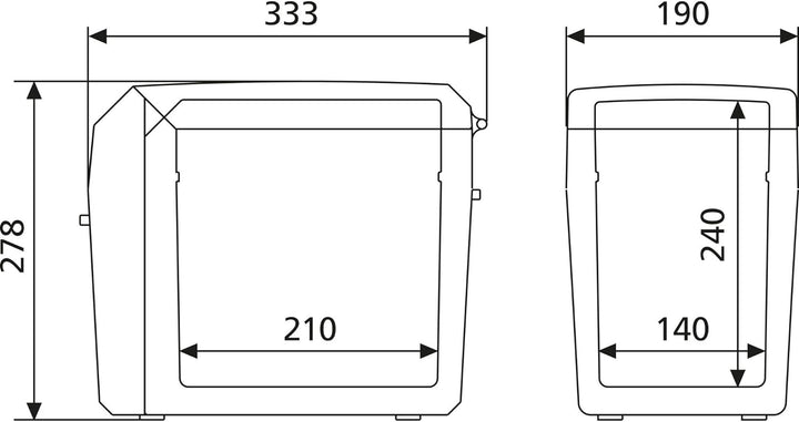 DOMETIC CI-SC42 leichtes und komfortables Sitzkissen für die Kühlbox Cool-Ice CI 42