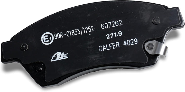 ATE 13.0460-7262.2 Bremsbelagsatz, Scheibenbremse Single, Single