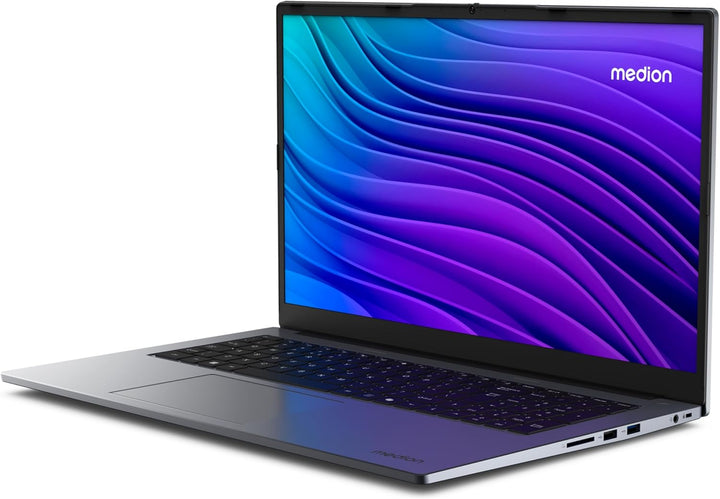 MEDION 43,9 cm (17,3 Zoll Full HD) E17223 Laptop (Intel Core i3 N305, 8GB DDR4 RAM, 512GB SSD, HD We