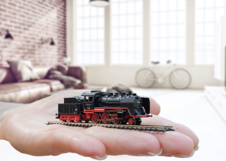 Märklin Modelleisenbahn Startpackung 81874 "Museums-Personenzug mit Dampflok BR 24 – Lokomotive Spur