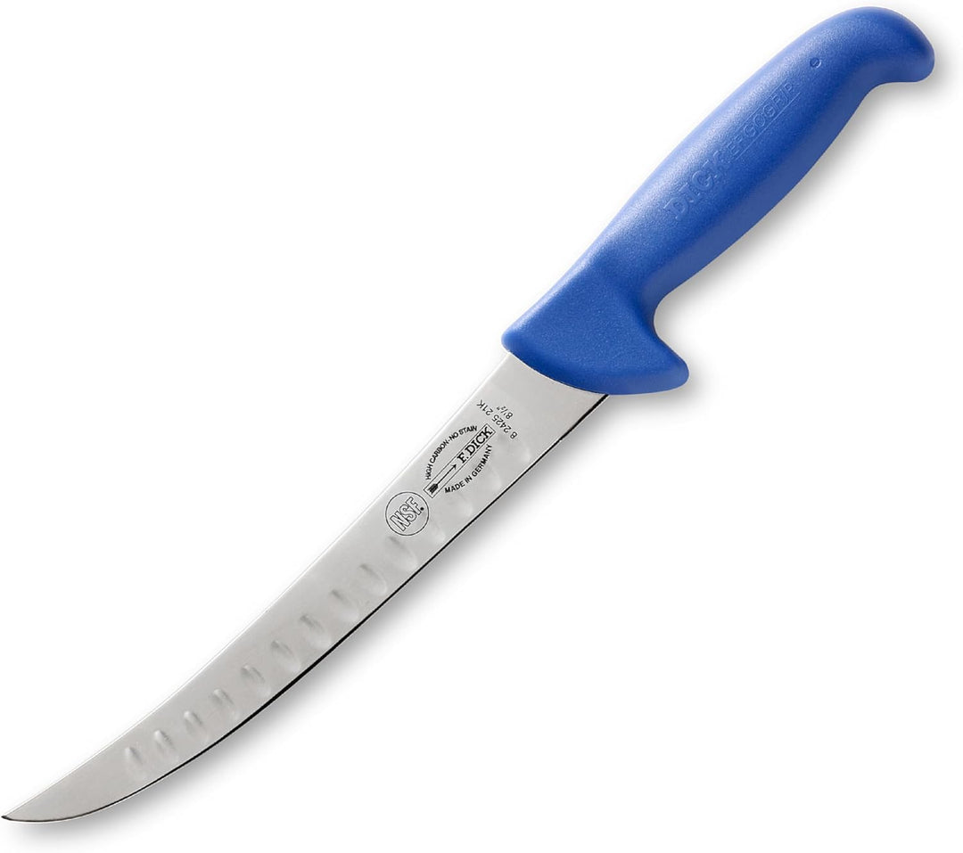 F. DICK Zerlegemesser, Metzgermesser ErgoGrip (Messer mit Klinge 21 cm, X55CrMo14 Stahl, nichtrosten