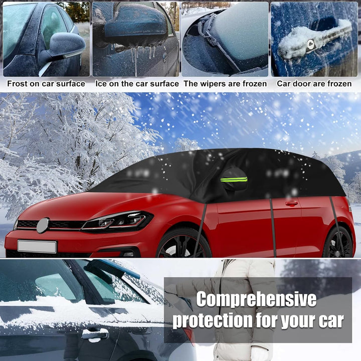 Autoabdeckung Wasserdicht Ersatz für VW Golf MK5/MK6/MK7/MK8 2004-2024, Halbgarage, Autohülle Autopl