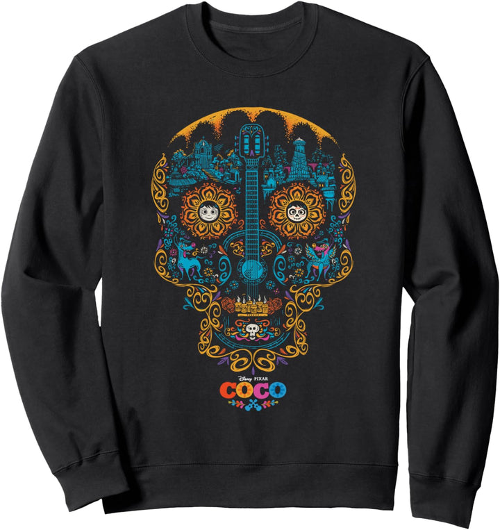 Disney and Pixar's Coco Sugar Skull Sweatshirt