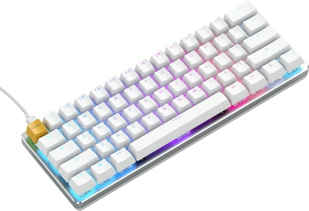 Glorious Gaming GMMK Compact (60%) – Mechanisches Gaming-Keyboard, Gateron Brown Schalter (taktil),