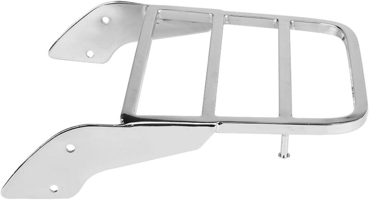 Tomotato Motorrad Rückenlehne Sissy Bar Gepäckträger, Chrom Heckgepäckträger für Shadow VT750 C2 199