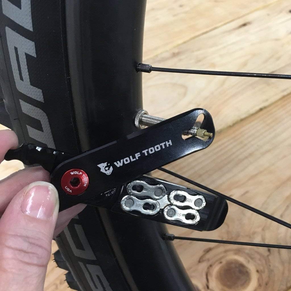 Wolf Tooth Pack Zange Master Link Combo Kettenwerkzeug (schwarz/blau), Blau