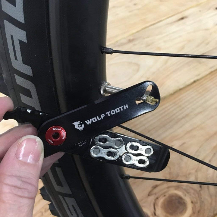 Wolf Tooth Pack Zange Master Link Combo Kettenwerkzeug (schwarz/blau), Blau