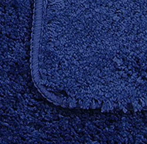 Brandsseller Badematte 70x120 cm Badezimmerteppich Badvorleger Badeteppich Blau 70x120 cm Blau, 70x1