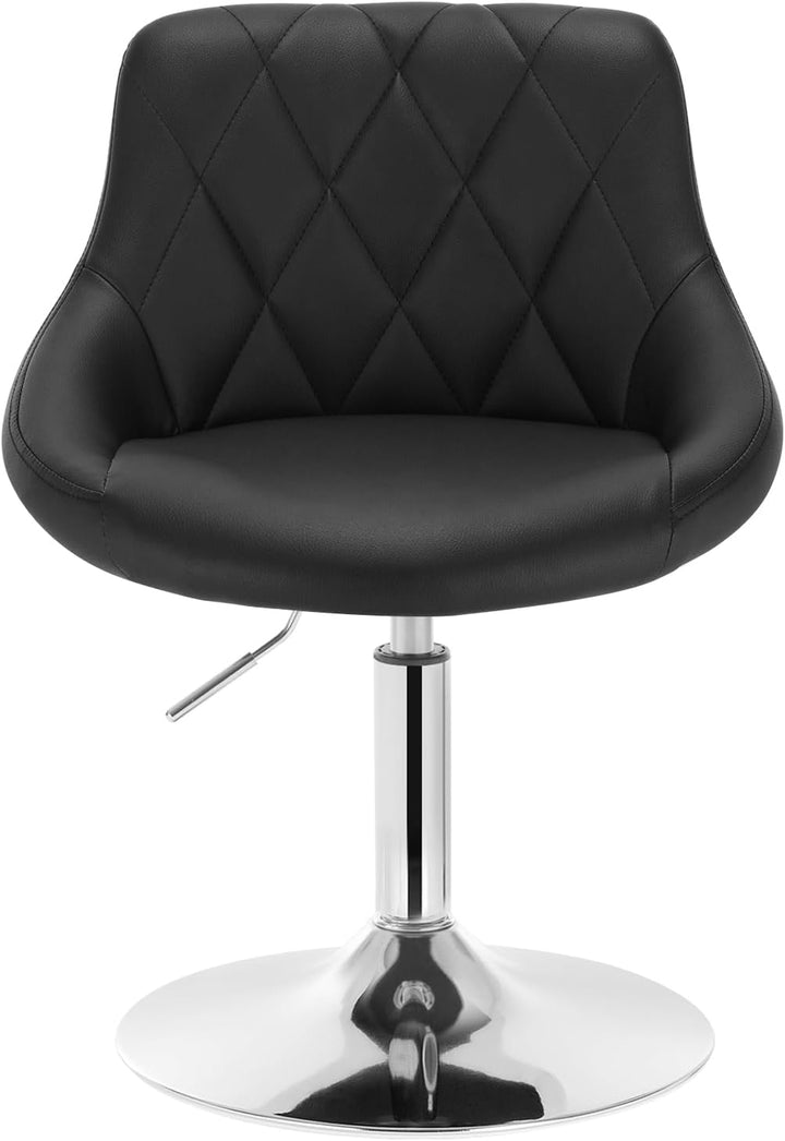 WOLTU 4er Set Verstellbarer Sitzhocker Stuhl Arbeitshocker Bürohocker Schminkhocker mit Rückenlehne