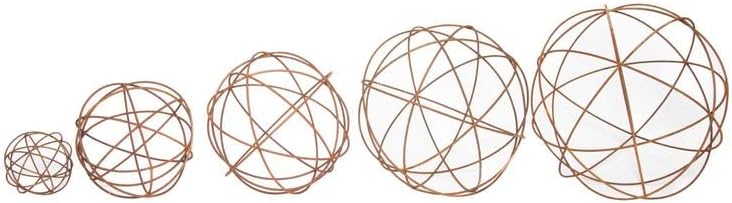 Rostkugel Dekokugel verrostet Drahtkugel Kugel Gartenkugel Metall Rost Deko Edelrost 40cm Durchmesse