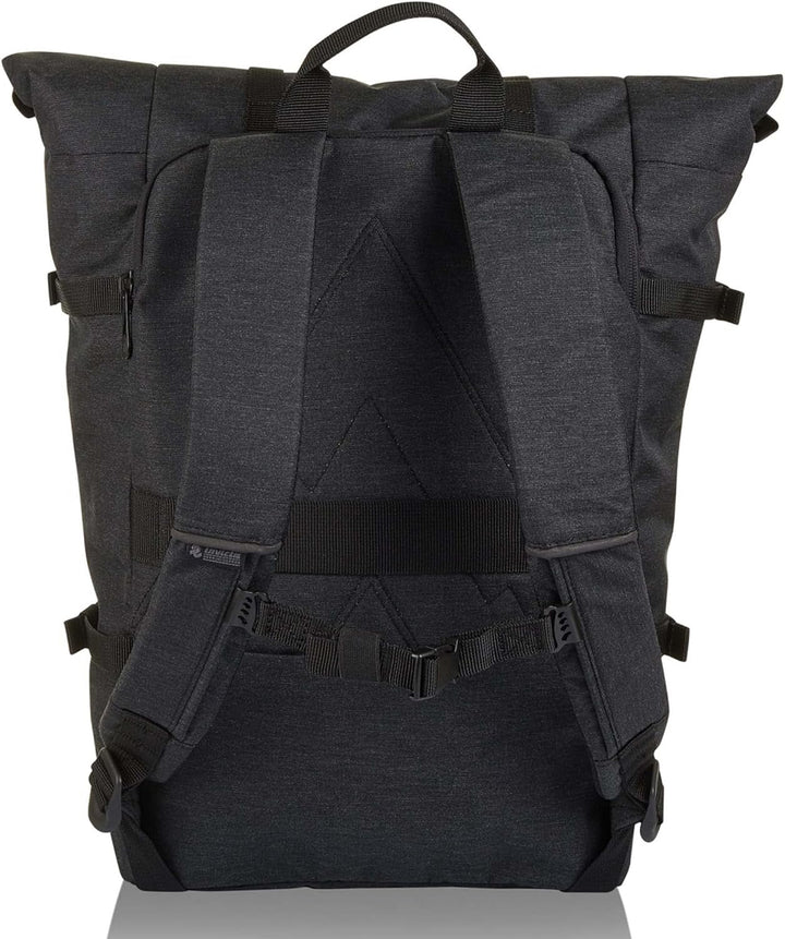 Invicta Urban 2Tone Rucksack für Büro und Freizeit, Schwarz