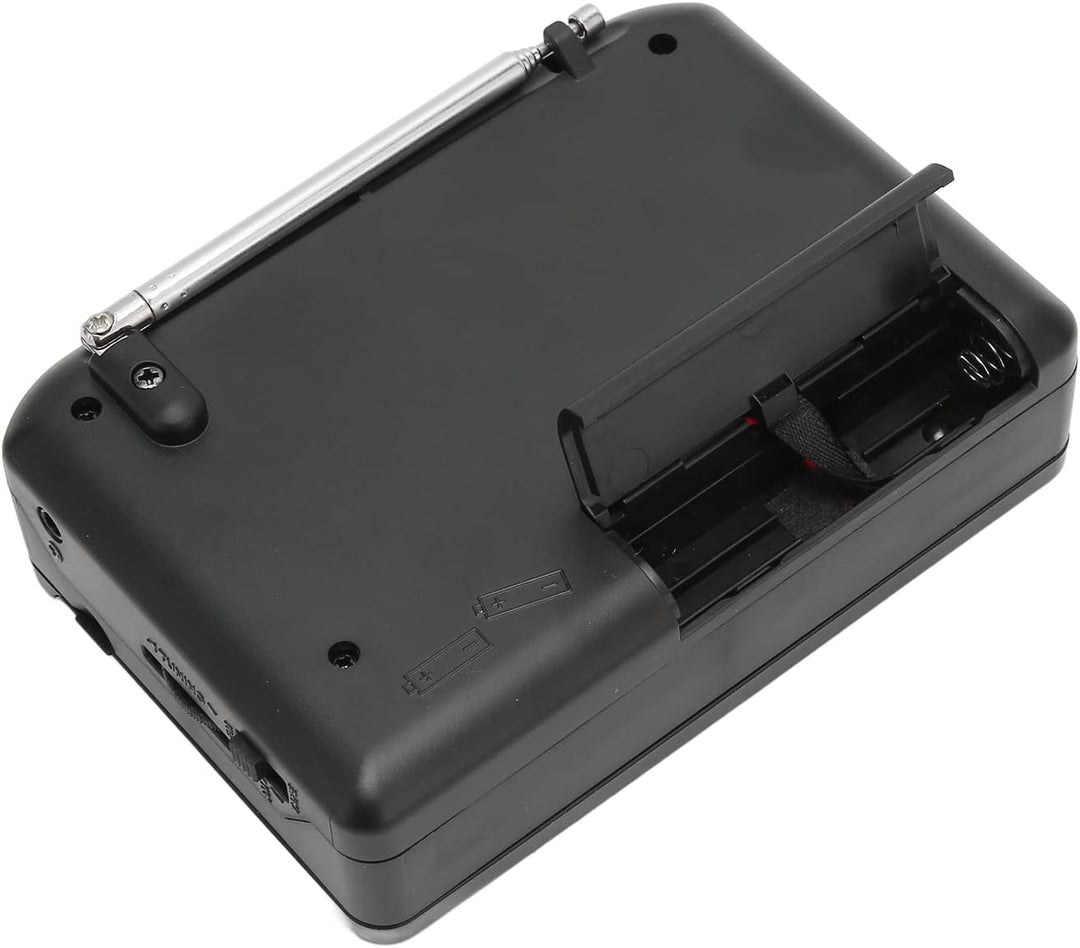 Retro-Kassettenspieler, Tragbarer Kassettenspieler, UKW-AM-Radioempfang, 2 AA-Batterien oder USB-Net