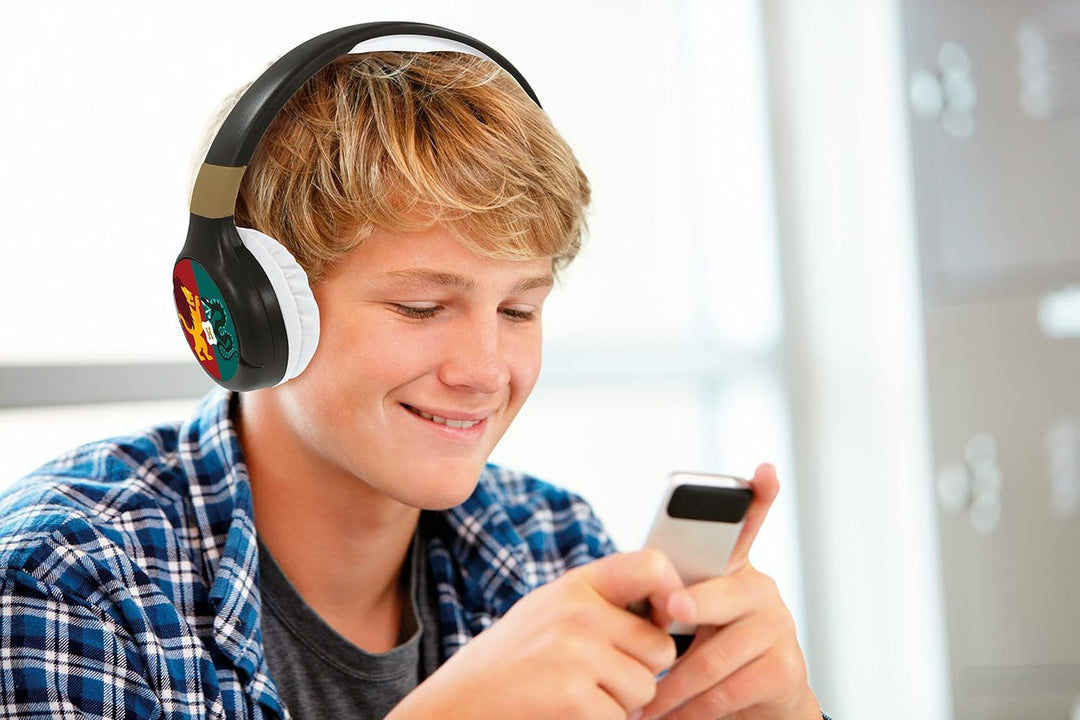 Lexibook - Warner Harry Potter - 2-in-1 Audio-Kopfhörer mit Bluetooth und Kabel, Stereo, drahtlos, v