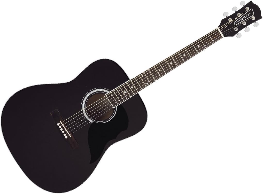 EKO - Ranger 6 Black, Akustikgitarre Serie Ranger, Farbe Schwarz