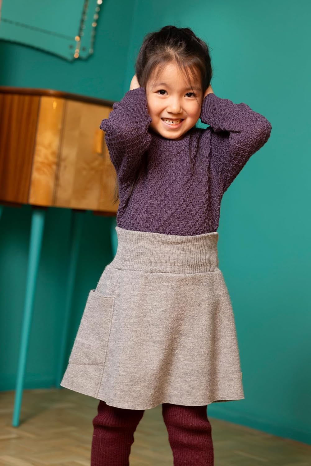 Walk-Rock Baby & Kinder - 100% Bio-Merino, Leichter Wollwalk – bequem - Mädchen Gr. 74-128 – nachhal