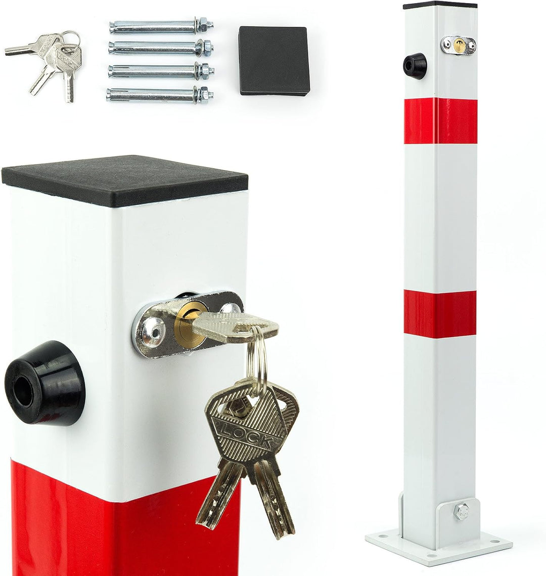 Parkpfosten Klappbar Parkplatzsperre Parkwatch Absperrpfosten SN1803