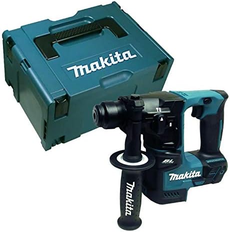 Makita DHR 171 ZJ Akku-Bohrhammer 18 V -Solo- im Makpac, Batteriebetrieben, Blau,schwarz