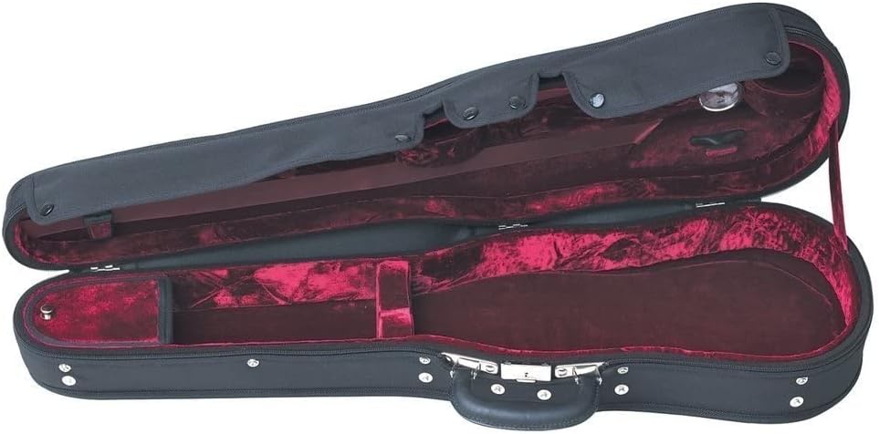 GEWA Violinformkoffer Liuteria Meastro 4/4 schwarz/rot, Meastro 4/4 schwarz/rot