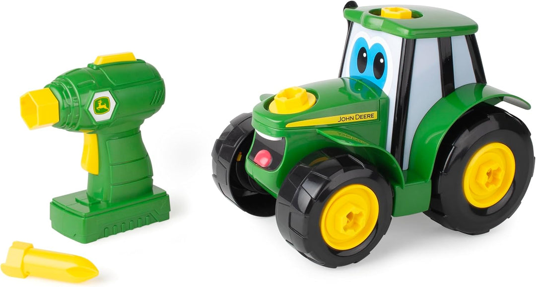 John Deere 46655 Bau-Ihr-Ihnen-Johnny-Traktor, Kinder Traktor zum Selbstbauen, Hochwertiger für Kind