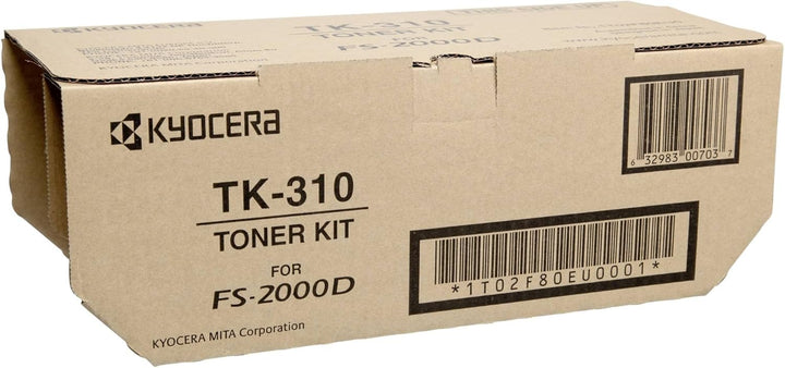 Kyocera 1T02F80EUC TK-310 Tonerkartusche 12.000 Seiten, schwarz