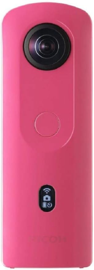 Ricoh Imaging RICOH Theta SC2 PINK, 360°-Kamera mit Bildstabilisierung, hohe Bildqualität, High-Spee