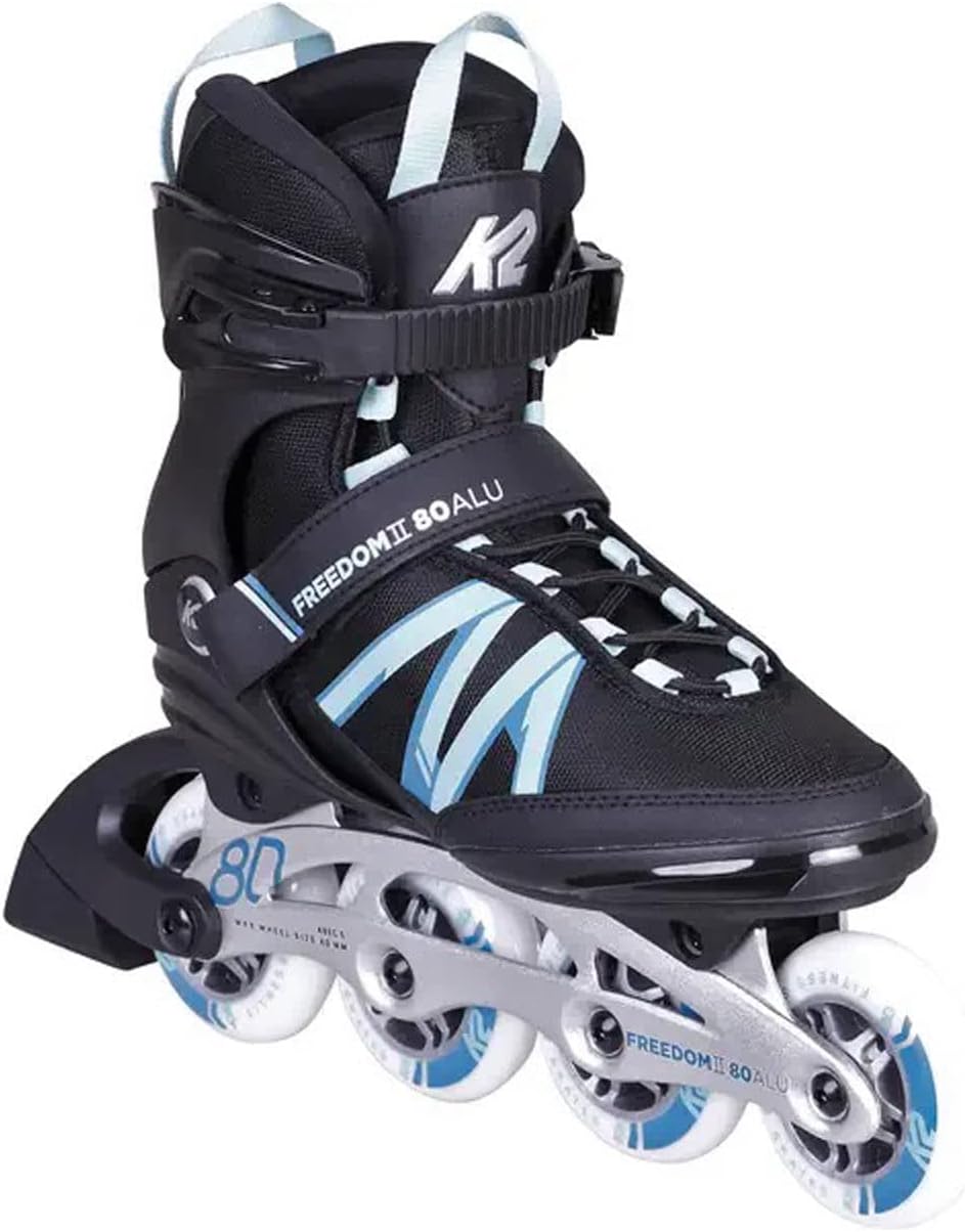 K2 Damen Freedom Ii 80 Inline Skate 9.5 Design, 9.5 Design