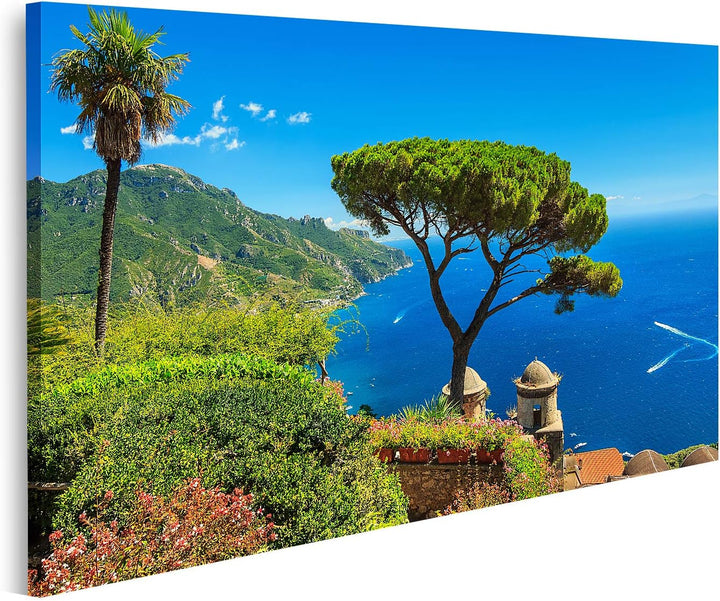 islandburner Bild auf Leinwand Der Berühmte Garten Der Villa Rufolo Ravello Amalfiküste Italien Bild