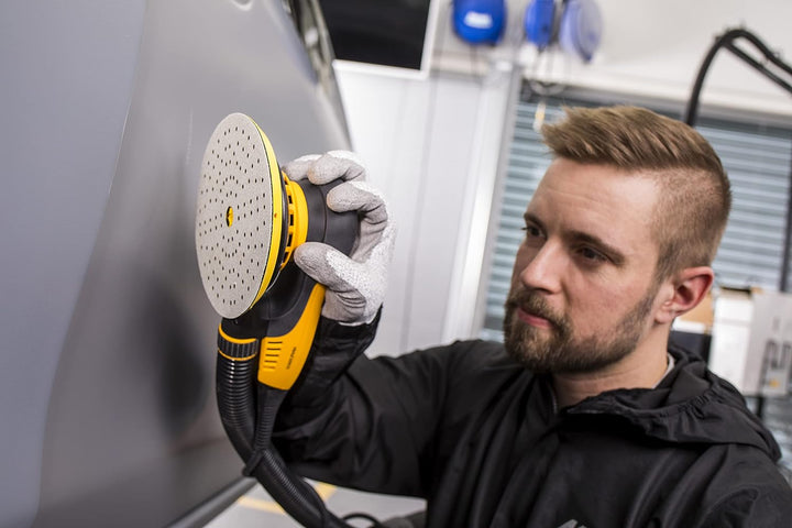 100x MIRKA Haftschleifscheibe IRIDIUM Grip 121L 150mm K.400 f.HO/Metall/Lack/Ku. Korn P400, Korn P40