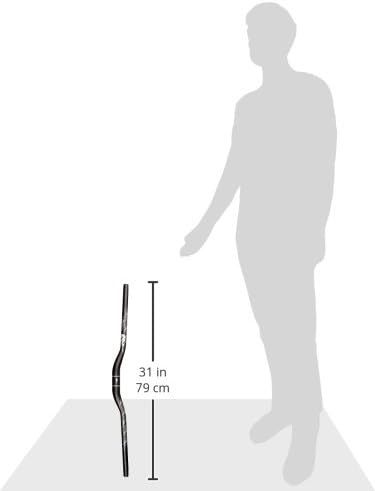 XLC Unisex – Erwachsene All MTN Riser-Bar HB-M19, Schwarz, One Size Schwarz Einheitsgrösse, Schwarz