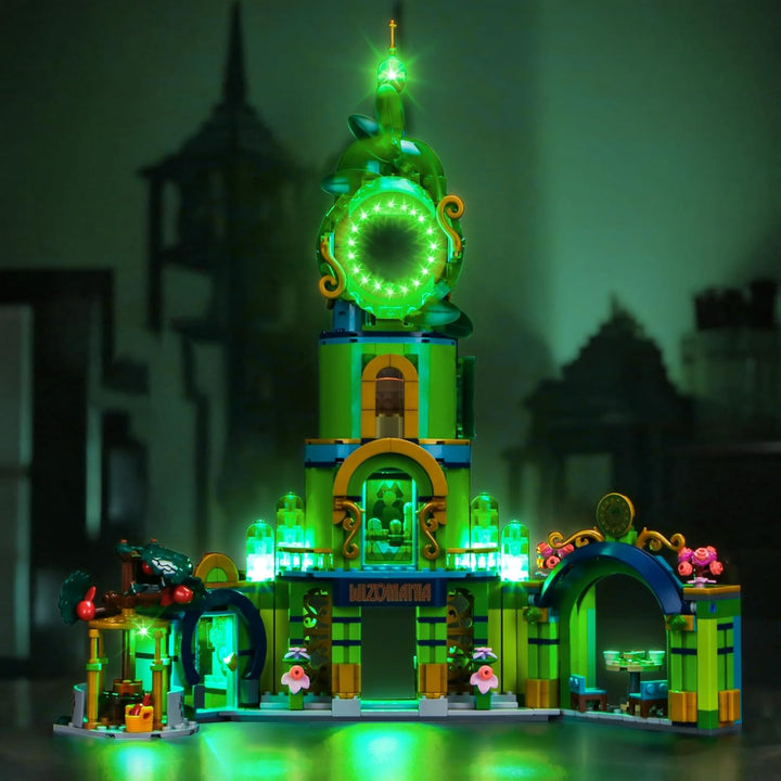 LocoLee Licht Set Kompatibel mit Lego Willkommen in Emerald City 75684, Nur Lichter Set, Licht Beleu