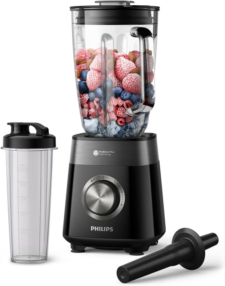 Philips 5000-Serie Standmixer inkl. Blend-and-go-Behälter - 1200 W. 2L maximales Fassungsvermögen. P