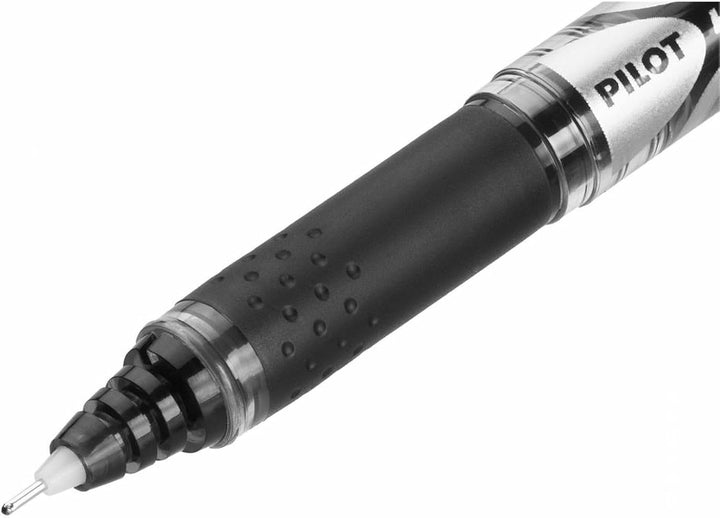 Pilot V5 Tintenroller gummierter Griff Nadelspitze 0,5 mm Schreibspitze 0,3 mm Strichbreite 12 Stück