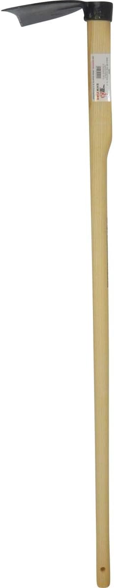 SHW-FIRE Weinberghacke - Breite Gartenhacke mit langem 135cm Eschenholzstiel - Erstklassig geschmied