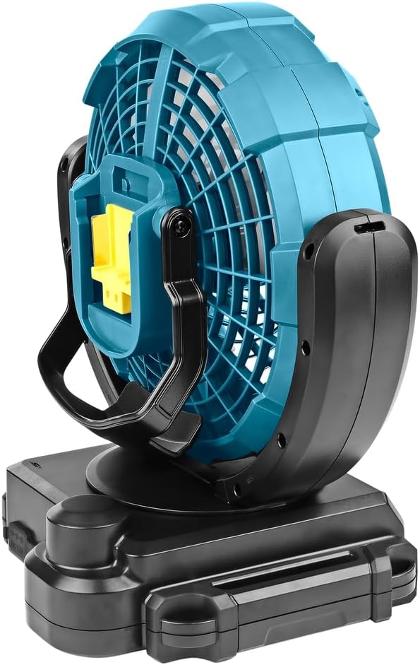 Makita DCF102Z Akku Lüfter 18 V (ohne Akku, ohne Ladegerät), Blau, 101 101 Blau, 101 Blau