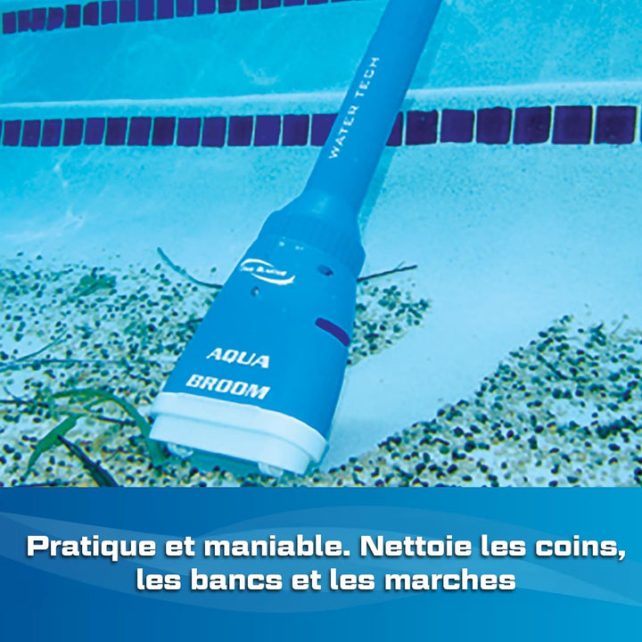 Water Tech POOL BLASTER Aqua Broom Schwimmbadstaubsauger, Handsauger für Schwimmbad und Spa, Saugkop