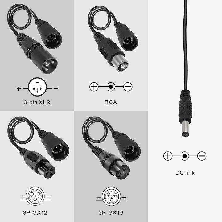 42V 2A Li-ion Ladegerät Mehrere Stecker für Xiaomi ES2/ES4/E22/ES1L Inline Connector für 36V Pocket