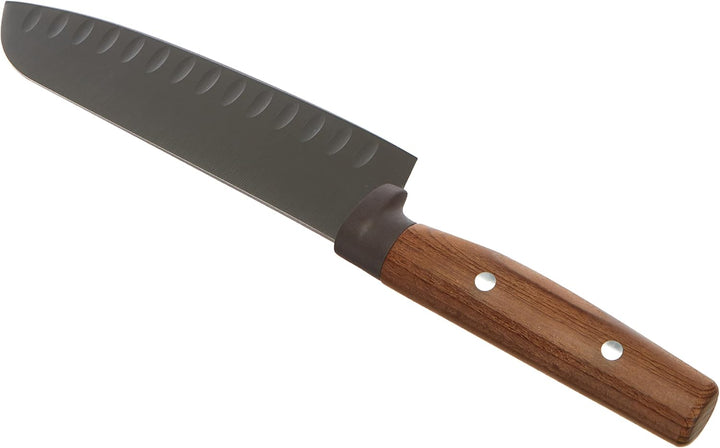 WÜSTHOF Urban Farmer Santoku 17 cm, Schwarz,silber,braun 17 cm Santoku Single