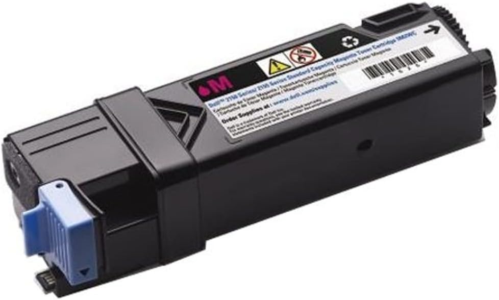Original Dell 2150cn/cdn & 2155cn/cdn Standard Capacity Toner Kit, ca. 1.200 Seiten, magenta Magenta