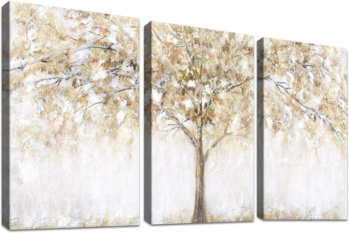 3 Panels Mit Rahmen Baum Leinwand Bilder Kunstdrucke Leinwand Malerei Poster Bild Moderne Wanddeko W