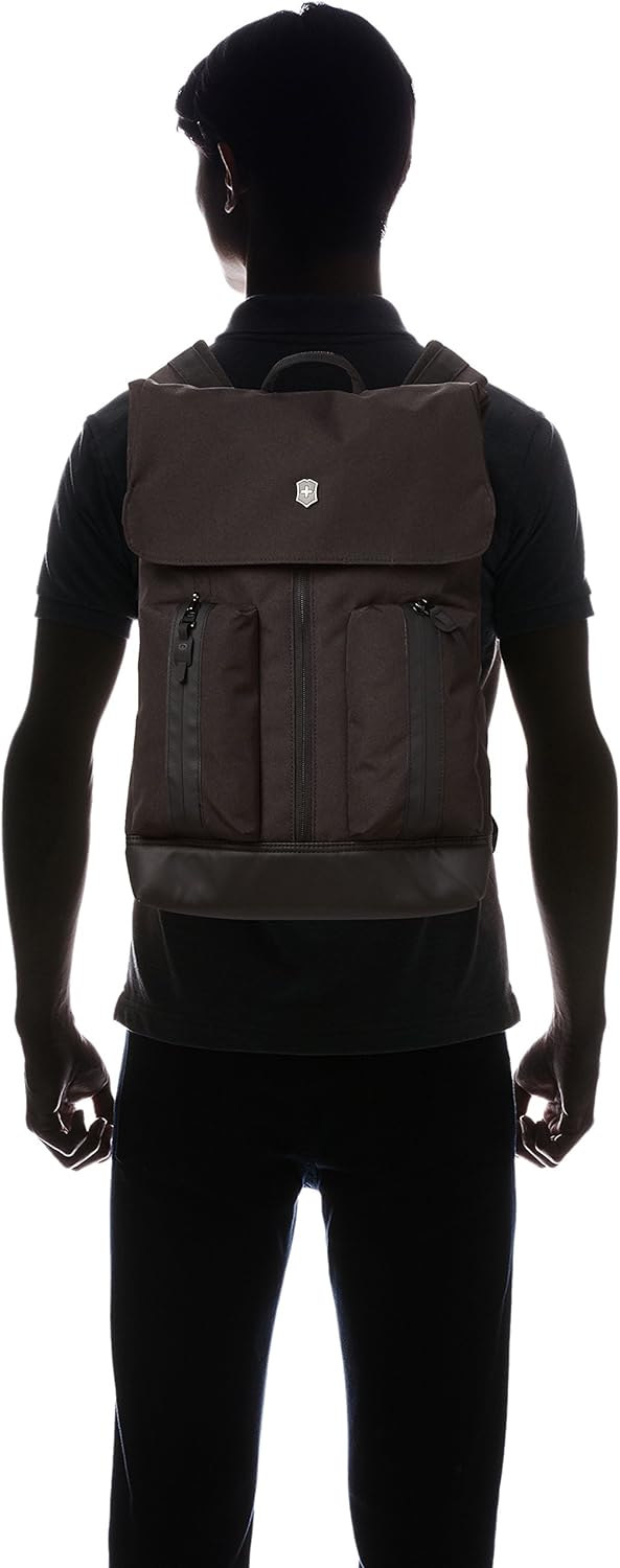 Altmont Classic, Deluxe Flapover Laptop Backpack, Black -Nuevo