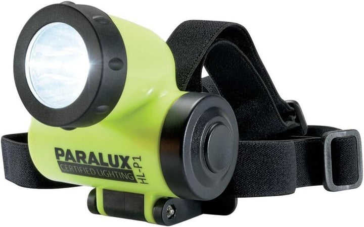Parat 6.911.254.158 6911254158 Sicherheits-Kopflampe HL-P1, LED, mit EX-Schutz, wasserdicht, gelb