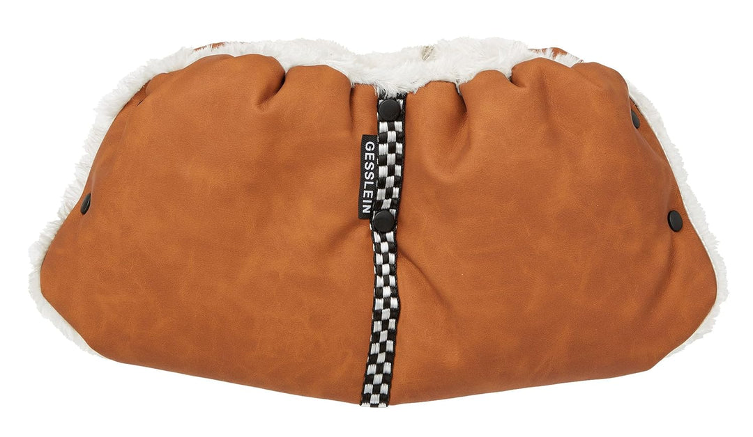 Gesslein Muff-Handwärmer Leder cognac,, cognac