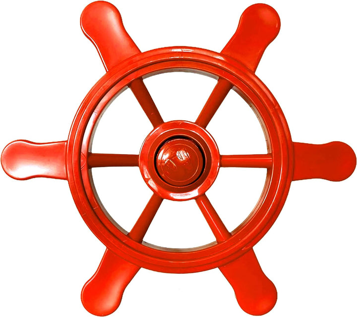 Loggyland Piraten-Lenkrad für Spielturm Kletterturm Spielhaus Spielschiff auf dem Spielplatz im Gart