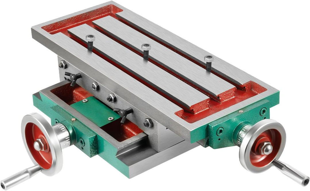 Kreuztisch Frästisch 450 x 170 mm, kreuztisch Tischbohrmaschine Metall Fräsmaschine, Multifunktions