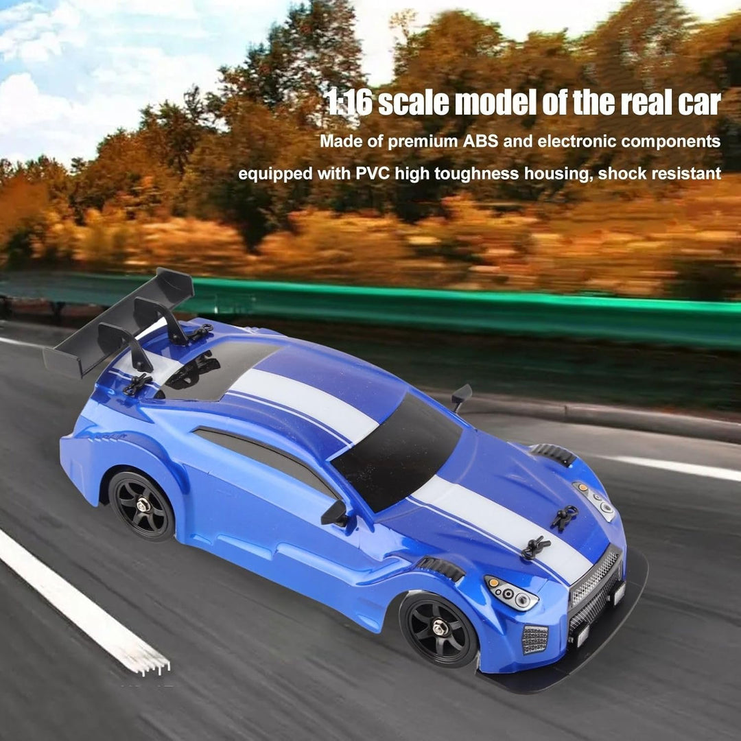 BuyWeek Ferngesteuertes Auto, 1:16 RC Drift Auto Spielzeug Simulation Allradfahrzeug Rennauto mit LE