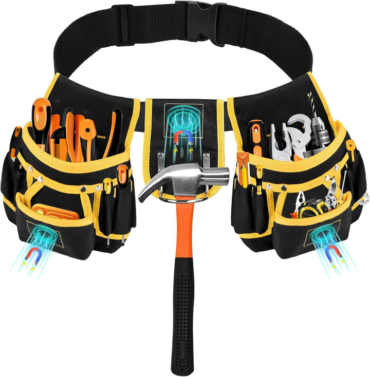 WerkzeuggüRtel, ArbeitsgüRtel, Tool Belt, GüRteltasche Werkzeug, Robuste, Verstellbare Oxford-Werkze