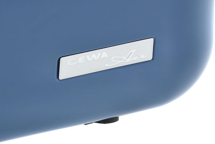 GEWA Violinkoffer AIR 2.1 blau hochglanz, mit zusätzlichem Seitengriff, Made in Germany blau mit zus