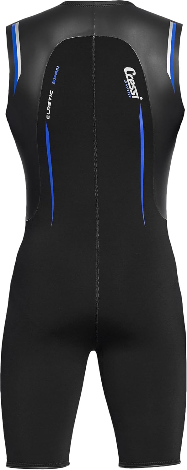 Cressi Termico Man Wetsuit 2 mm - Shorty Neoprenanzug aus hochelastischem Neopren für Herren S/2 Sch